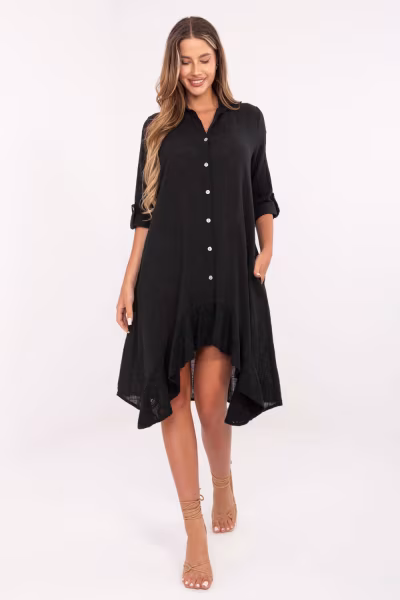 Sukienka Model TW-SK-BI-2021399.54 Black - Och Bella — zdjęcie 1