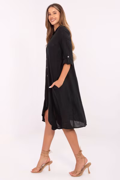 Sukienka Model TW-SK-BI-2021399.54 Black - Och Bella — zdjęcie 2