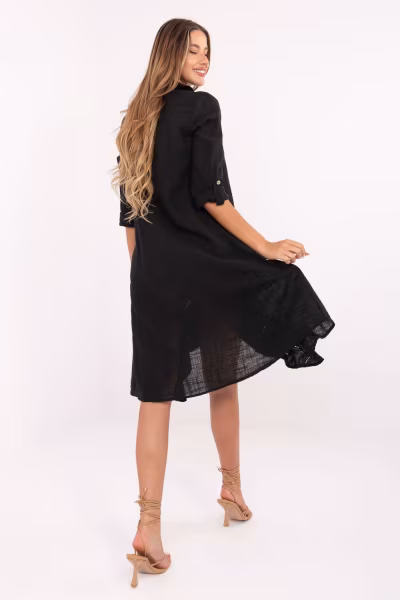 Sukienka Model TW-SK-BI-2021399.54 Black - Och Bella — zdjęcie 3
