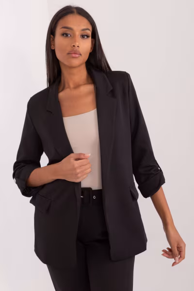 Marynarka Model TW-ZT-BI-27192.44P Black - Och Bella — zdjęcie 1