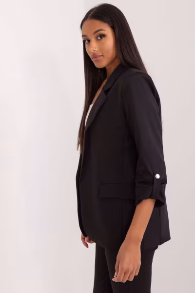 Marynarka Model TW-ZT-BI-27192.44P Black - Och Bella — zdjęcie 2