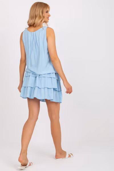 Sukienka Model TW-SK-BI-8139.44 Light Blue - Och Bella — zdjęcie 3
