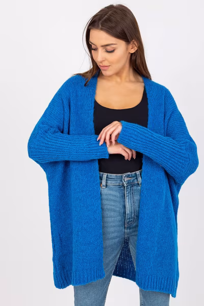 Sweter Kardigan Model TW-SW-BI-M2201.87 Dark Blue - Och Bella — zdjęcie 2