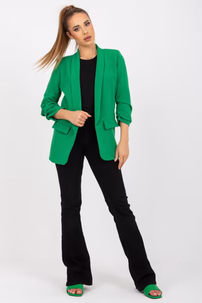Żakiet Model TW-ZT-BI-22520.14 Dark Green - Och Bella — zdjęcie 1