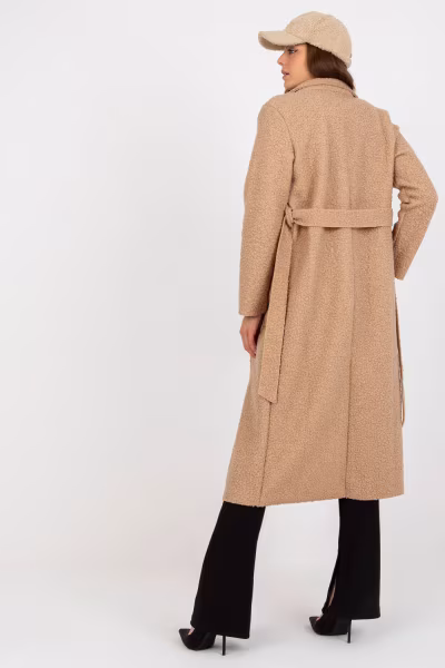 Płaszcz Damski Model TW-PL-BI-5220.63 Beige - Och Bella — zdjęcie 3