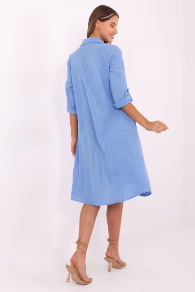 Sukienka Model TW-SK-BI-2021399.54 Blue - Och Bella — zdjęcie 3