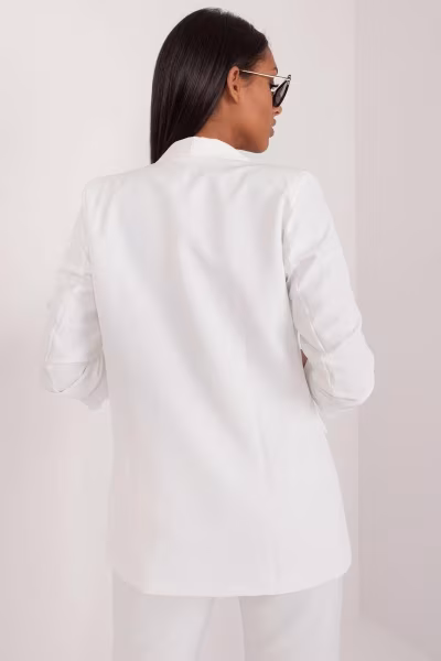 Marynarka Model TW-ZT-BI-24155a.01X White - Och Bella — zdjęcie 3