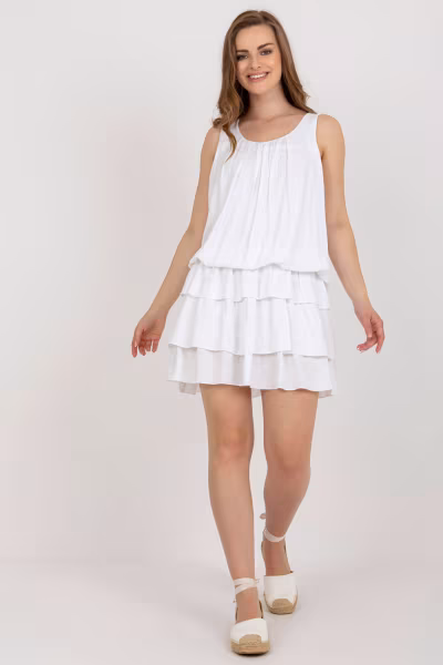 Sukienka Model TW-SK-BI-8139.44 White - Och Bella — zdjęcie 1
