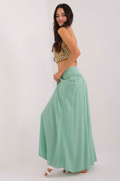 Spódnica Model TW-SD-BI-82160.48 Pistacja - Och Bella — zdjęcie 2