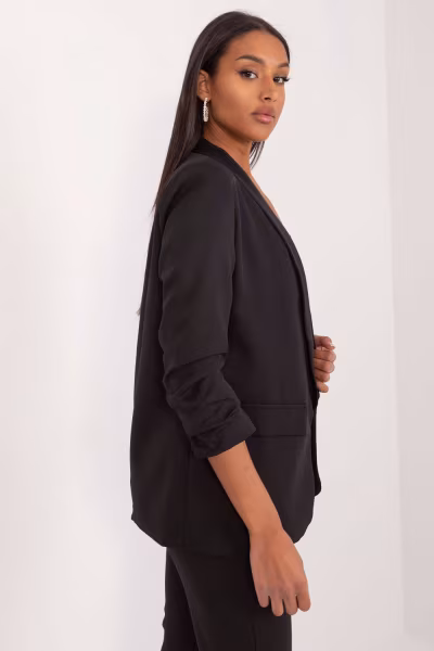 Marynarka Model TW-ZT-BI-24155a.01X Black - Och Bella — zdjęcie 2