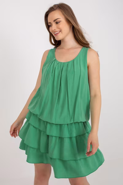 Sukienka Model TW-SK-BI-8139.44 Green - Och Bella — zdjęcie 1