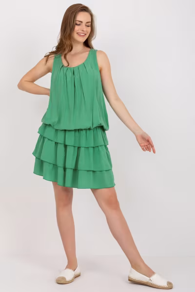 Sukienka Model TW-SK-BI-8139.44 Green - Och Bella — zdjęcie 2