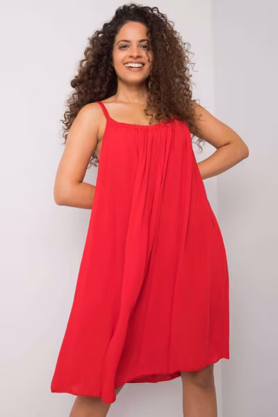 Sukienka Model TW-SK-BI-81541.31 Red - Och Bella — zdjęcie 1