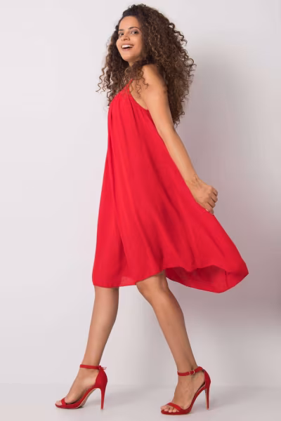 Sukienka Model TW-SK-BI-81541.31 Red - Och Bella — zdjęcie 2