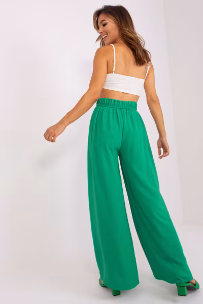 Spodnie Damskie Model TW-SP-BI-2086.24P Green - Och Bella — zdjęcie 3