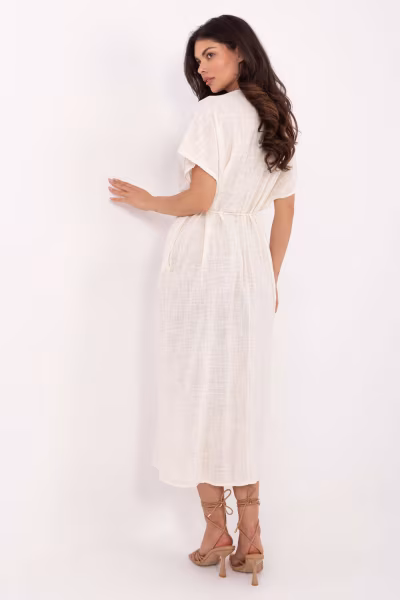Sukienka Model TW-SK-BI-2022126.59 Light Beige - Och Bella — zdjęcie 3