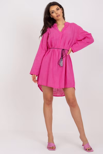 Sukienka Model TW-SK-BI-2021977.00 Dark Pink - Och Bella — zdjęcie 2