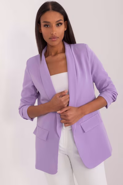 Marynarka Model TW-ZT-BI-24155a.01X Light Violet - Och Bella — zdjęcie 1
