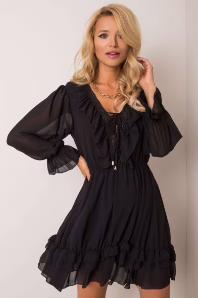 Sukienka Model TW-SK-BI-0761.92 Black - Och Bella — zdjęcie 2