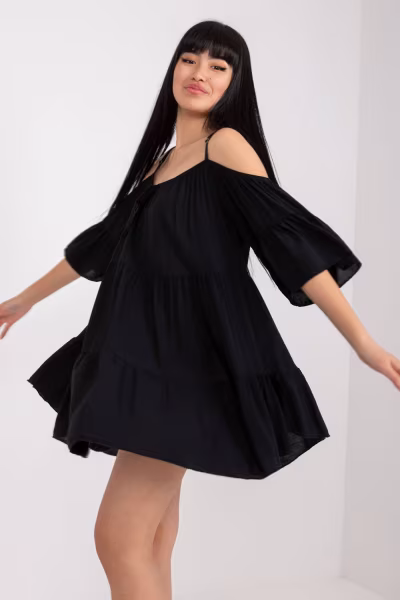 Sukienka Model TW-SK-BI-80840.20 Black - Och Bella — zdjęcie 2
