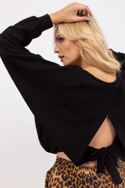 Sweter Damski Model TW-BZ-BE-M327.29 Black - Och Bella — zdjęcie 3
