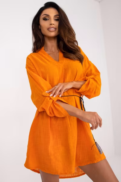 Sukienka Model TW-SK-BI-2021977.00 Orange - Och Bella — zdjęcie 1