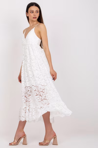 Sukienka Model TW-SK-BI-8247.62P White - Och Bella — zdjęcie 2