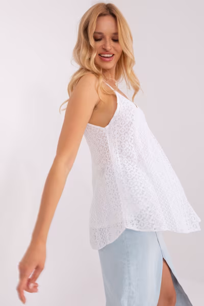 Koszulka Top Model TW-TP-BI-2095.23X White - Och Bella — zdjęcie 2