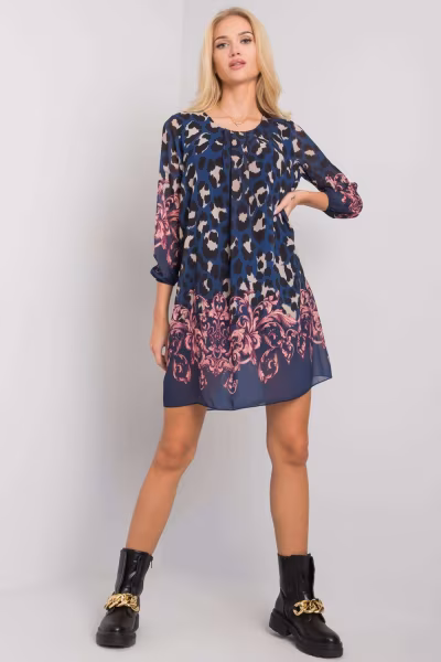 Sukienka Model TW-SK-BI-2667-2.92P Navy - Och Bella — zdjęcie 2