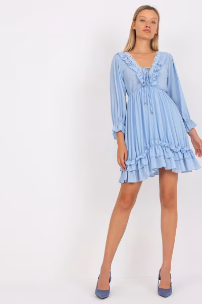 Sukienka Model TW-SK-BI-0761.92 Light Blue - Och Bella — zdjęcie 1