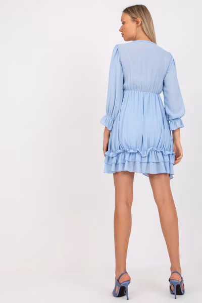 Sukienka Model TW-SK-BI-0761.92 Light Blue - Och Bella — zdjęcie 3