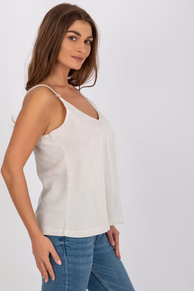 Koszulka Top Model TW-TP-BE-A290.33P Light Beige - Och Bella — zdjęcie 2