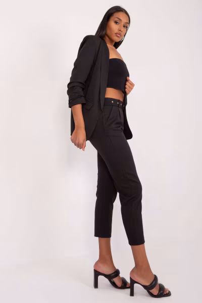 Spodnie Damskie Model TW-SP-BI-22880-2.47 Black - Och Bella — zdjęcie 2