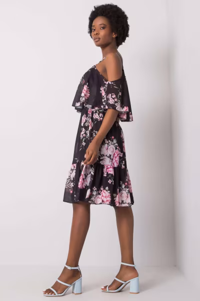 Sukienka Model TW-SK-BI-1100.45 Black - Och Bella — zdjęcie 3