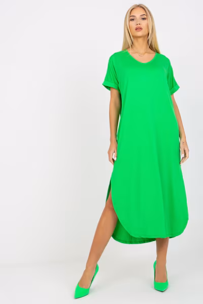 Sukienka Model TW-SK-OB031.11 Green - Och Bella — zdjęcie 1