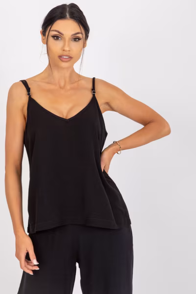Koszulka Top Model TW-TP-BE-A290.33P Black - Och Bella — zdjęcie 1