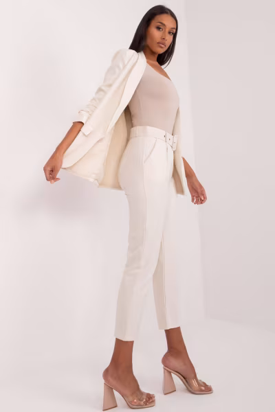 Spodnie Damskie Model TW-SP-BI-22880-2.47 Light Beige - Och Bella — zdjęcie 2
