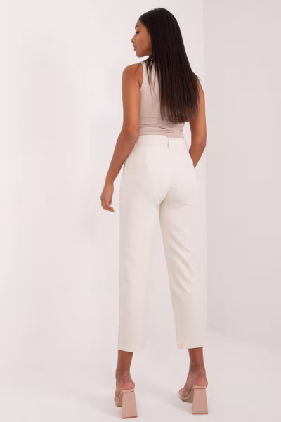 Spodnie Damskie Model TW-SP-BI-22880-2.47 Light Beige - Och Bella — zdjęcie 3