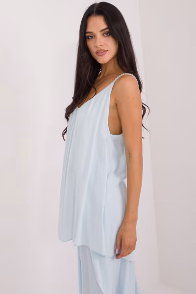Koszulka Top Model TW-TP-BI-3025.13 Light Blue - Och Bella — zdjęcie 3