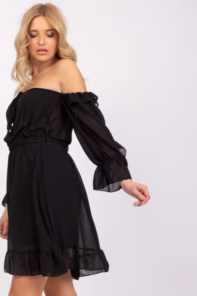 Sukienka Model TW-SK-BI-1189.47 Black - Och Bella — zdjęcie 1