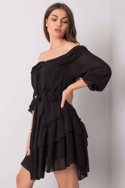 Sukienka Model TW-SK-BI-0931.40P Black - Och Bella — zdjęcie 2