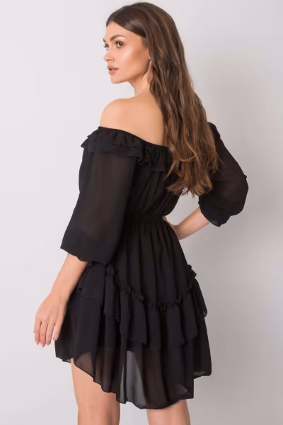 Sukienka Model TW-SK-BI-0931.40P Black - Och Bella — zdjęcie 3