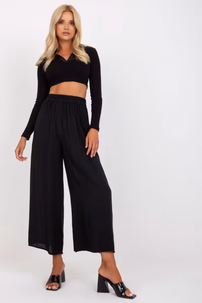 Spodnie Damskie Model TW-SP-BI-82353.39 Black - Och Bella — zdjęcie 1