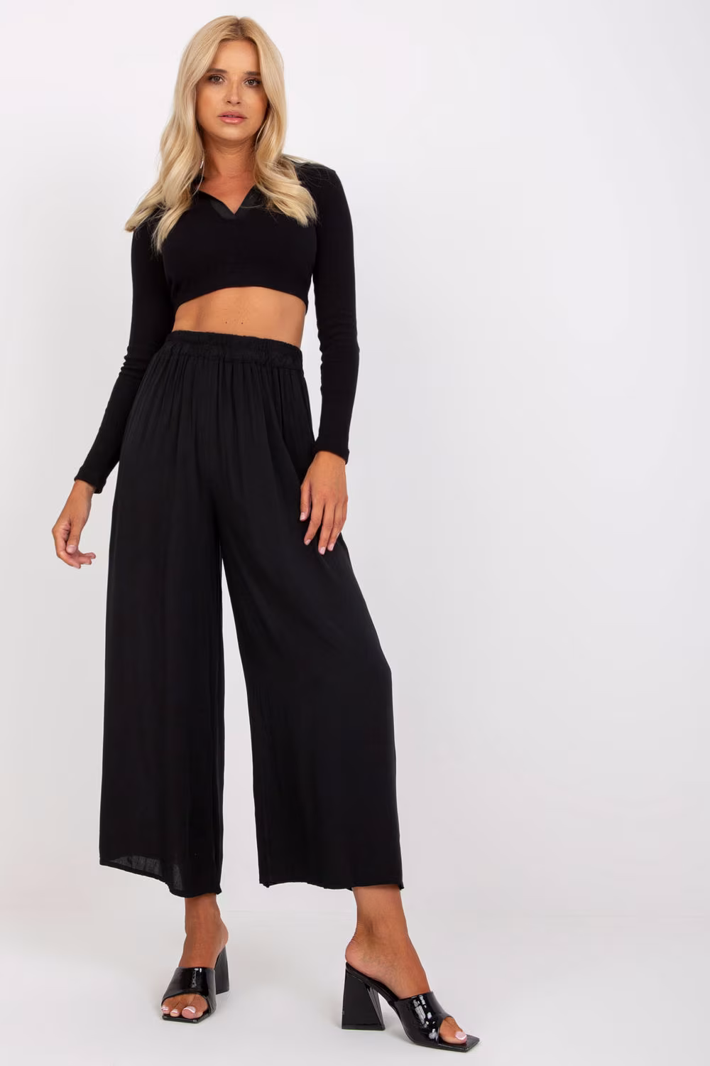 Spodnie Damskie Model TW-SP-BI-82353.39 Black - Och Bella