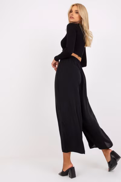 Spodnie Damskie Model TW-SP-BI-82353.39 Black - Och Bella — zdjęcie 3