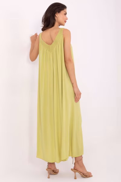 Sukienka Model TW-SK-BI-L0125.52 Limonka - Och Bella — zdjęcie 3