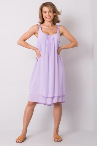 Sukienka Model TW-SK-BI-22002.14 Light Violet - Och Bella — zdjęcie 2