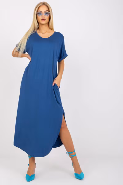 Sukienka Model TW-SK-OB031.11 Dark Blue - Och Bella — zdjęcie 1