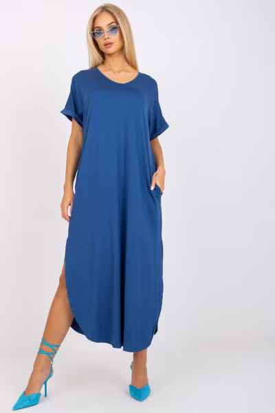 Sukienka Model TW-SK-OB031.11 Dark Blue - Och Bella — zdjęcie 2