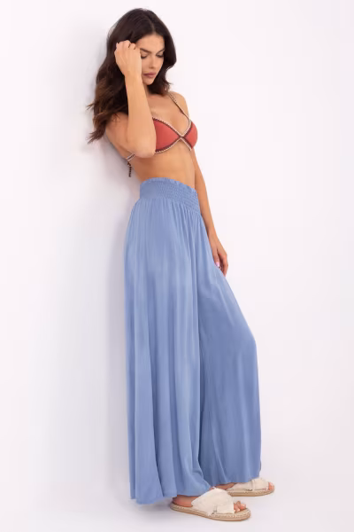 Spodnie Damskie Model TW-SP-BI-3069.94 Blue - Och Bella — zdjęcie 1